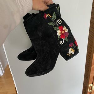 Sam Edelman Embroidered Boots